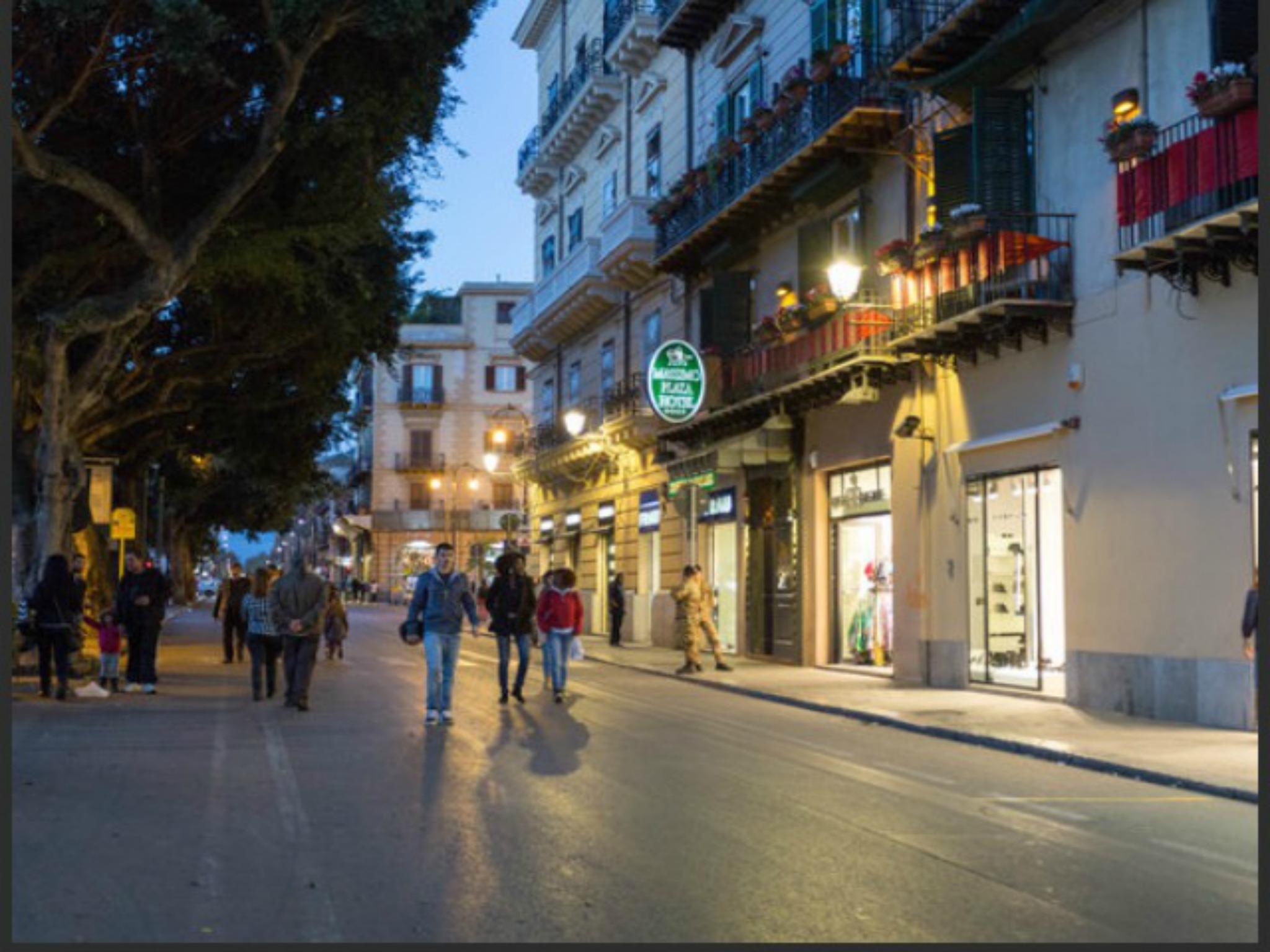 Massimo Plaza Hotel Palermo Exterior foto