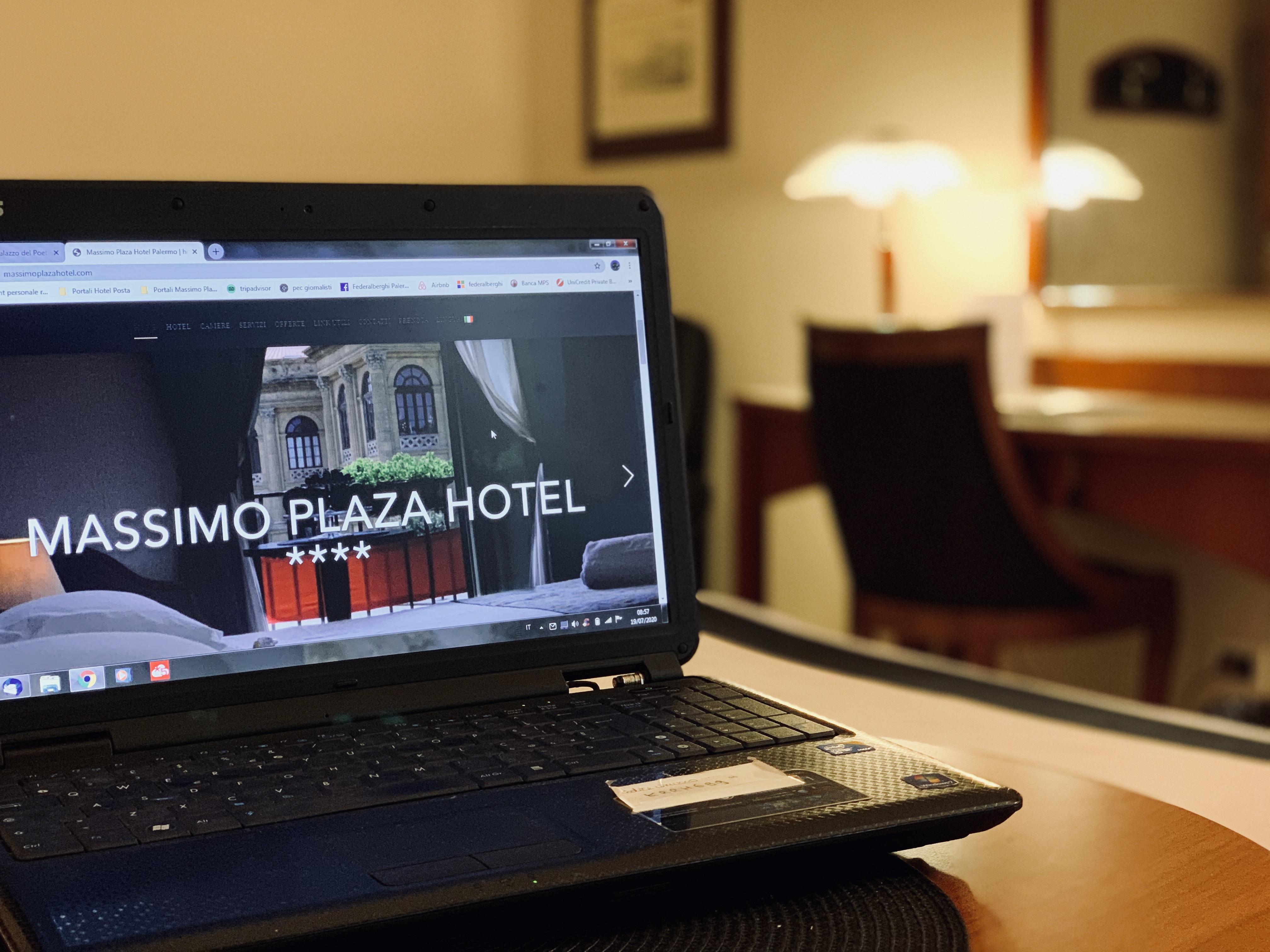 Massimo Plaza Hotel Palermo Exterior foto